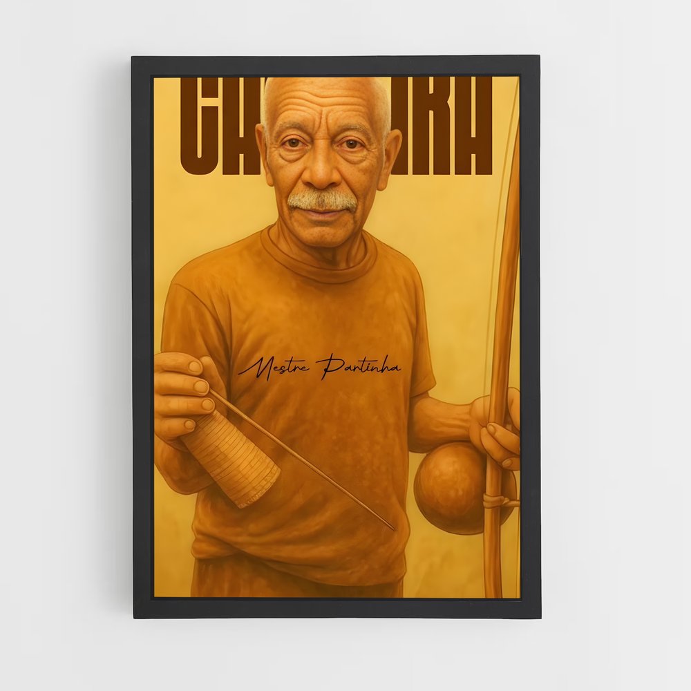 Poster L'Arc du Maître – affiche Capoeira (vue 2)